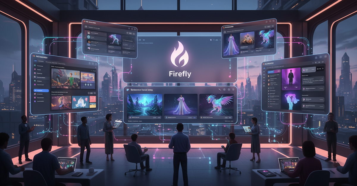 Explore the Future of Digital Creativity with Adobe Firefly and Arc ...